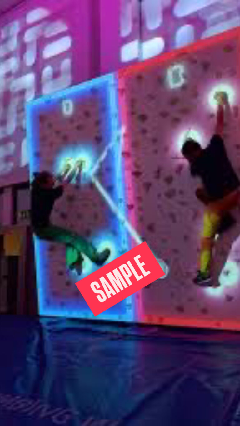 Video Climbing Wall - Sports